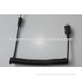 High quality power data transfer mini usb spiral cable